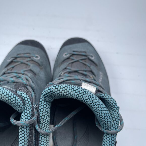 LOWA Sassa GTX Low Hiking Trekking Shoes Ice Blue Women's Size 7.5 US - Picture 11 of 16